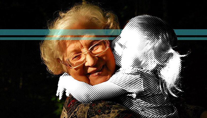 Abb. 1: Großmutter mit Enkelkind