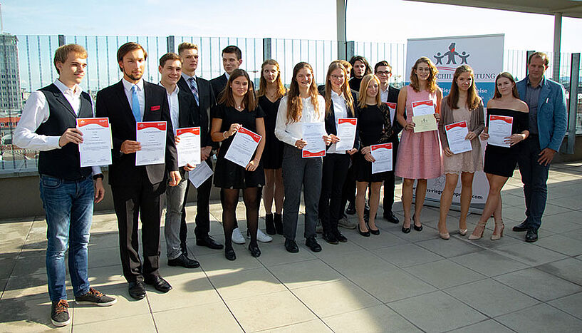 Gruppenfoto der PreisträgerInnen