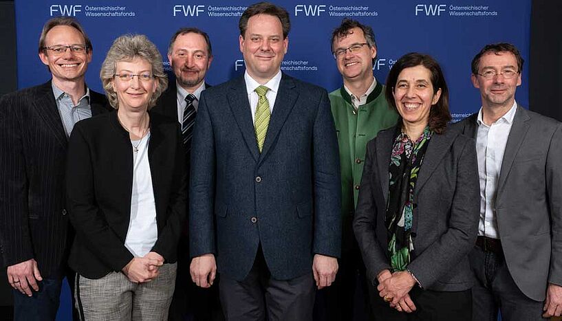 Gruppenfoto der Mitglieder des Exzellenzcluster 