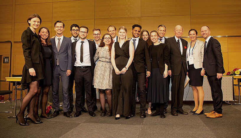 Die TeilnehmerInnen der Universität Wien beim diesjährigen Willem C. Vis International Commercial Arbitration Moot Court