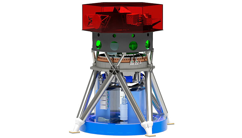 Abb. 3: ELT Instrument MICADO (Computergrafik)